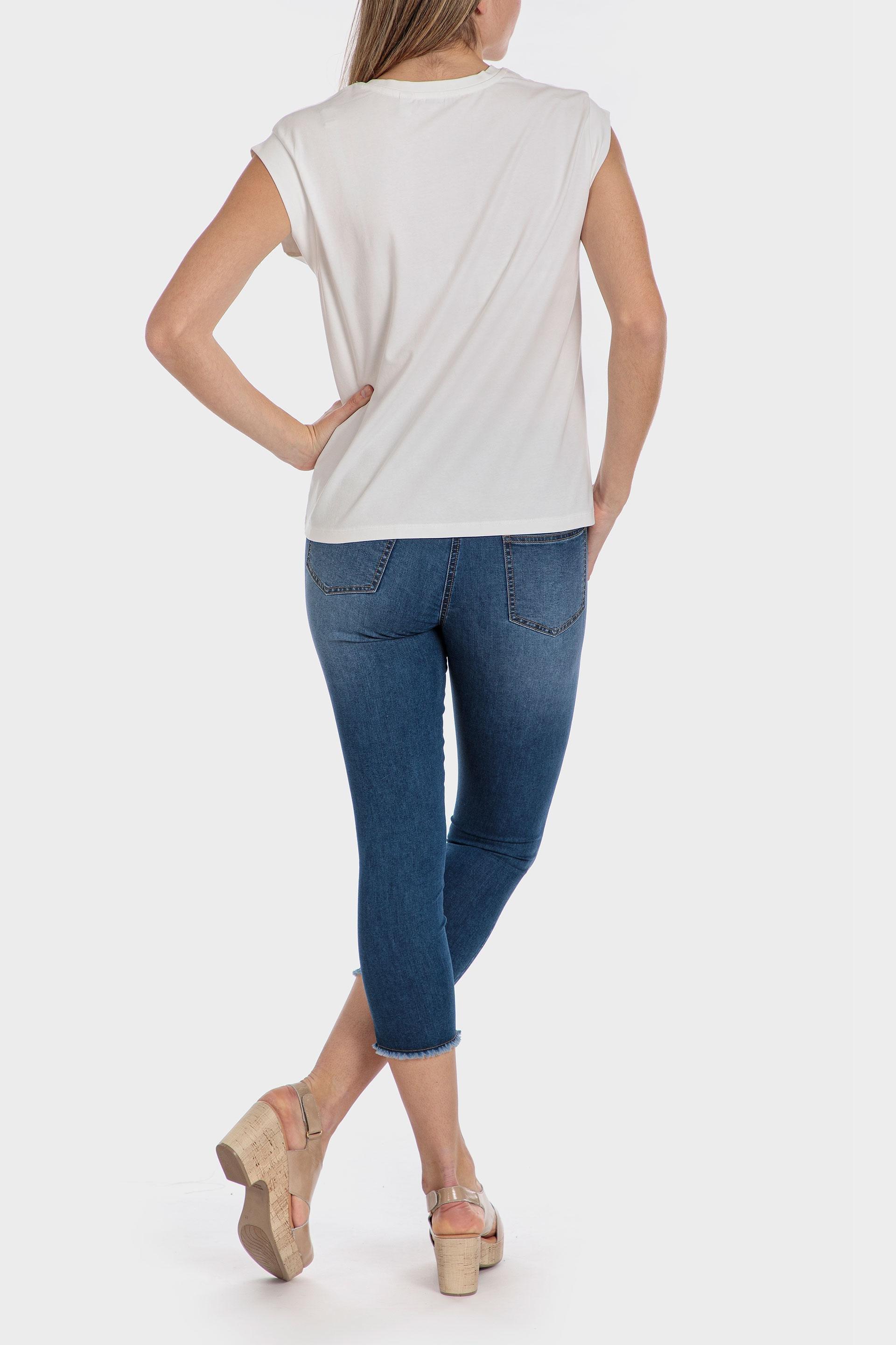 White Top With Gemstones, , large image number 2