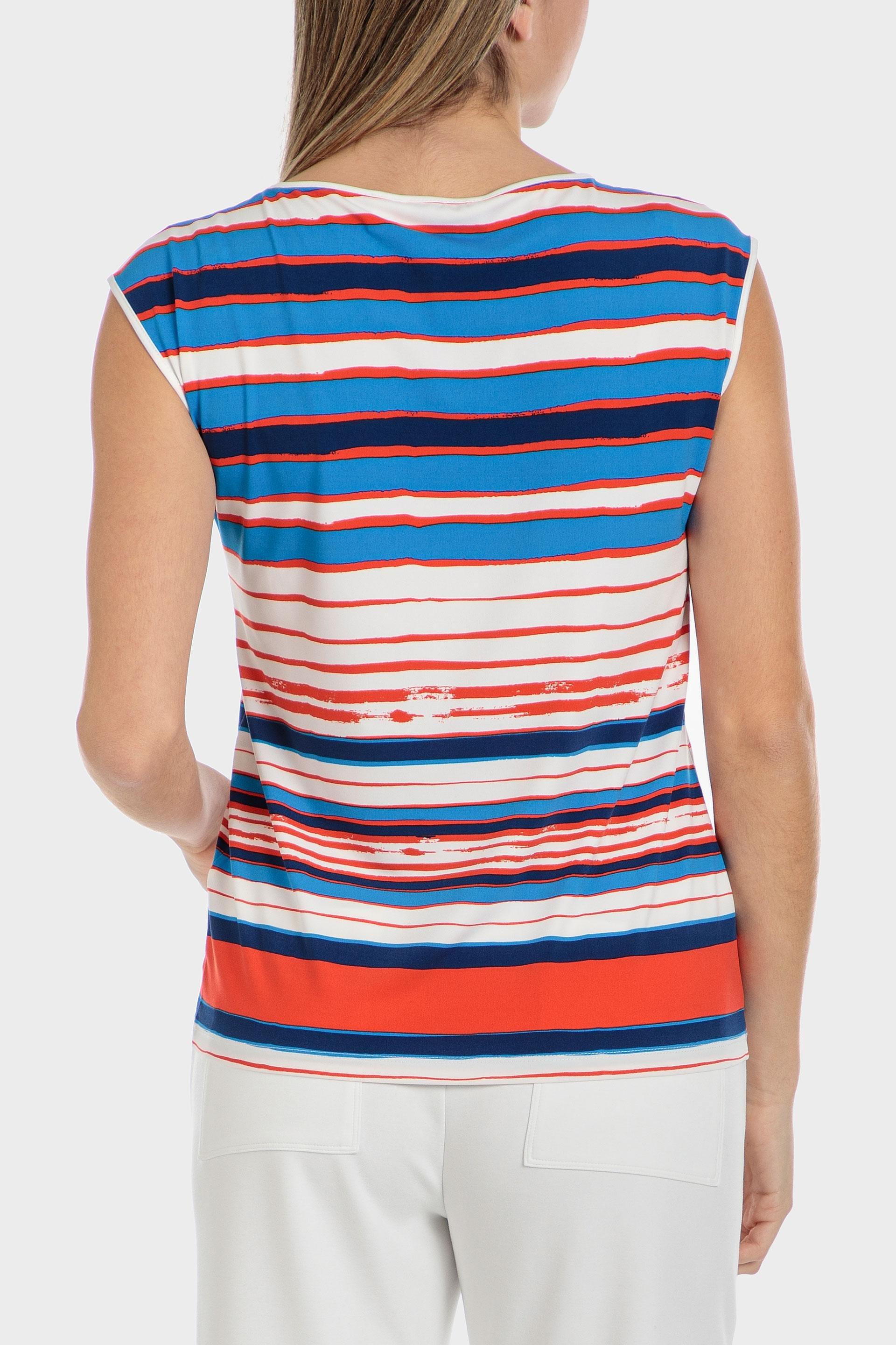 Multicolor Striped Vest Top, , large image number 1