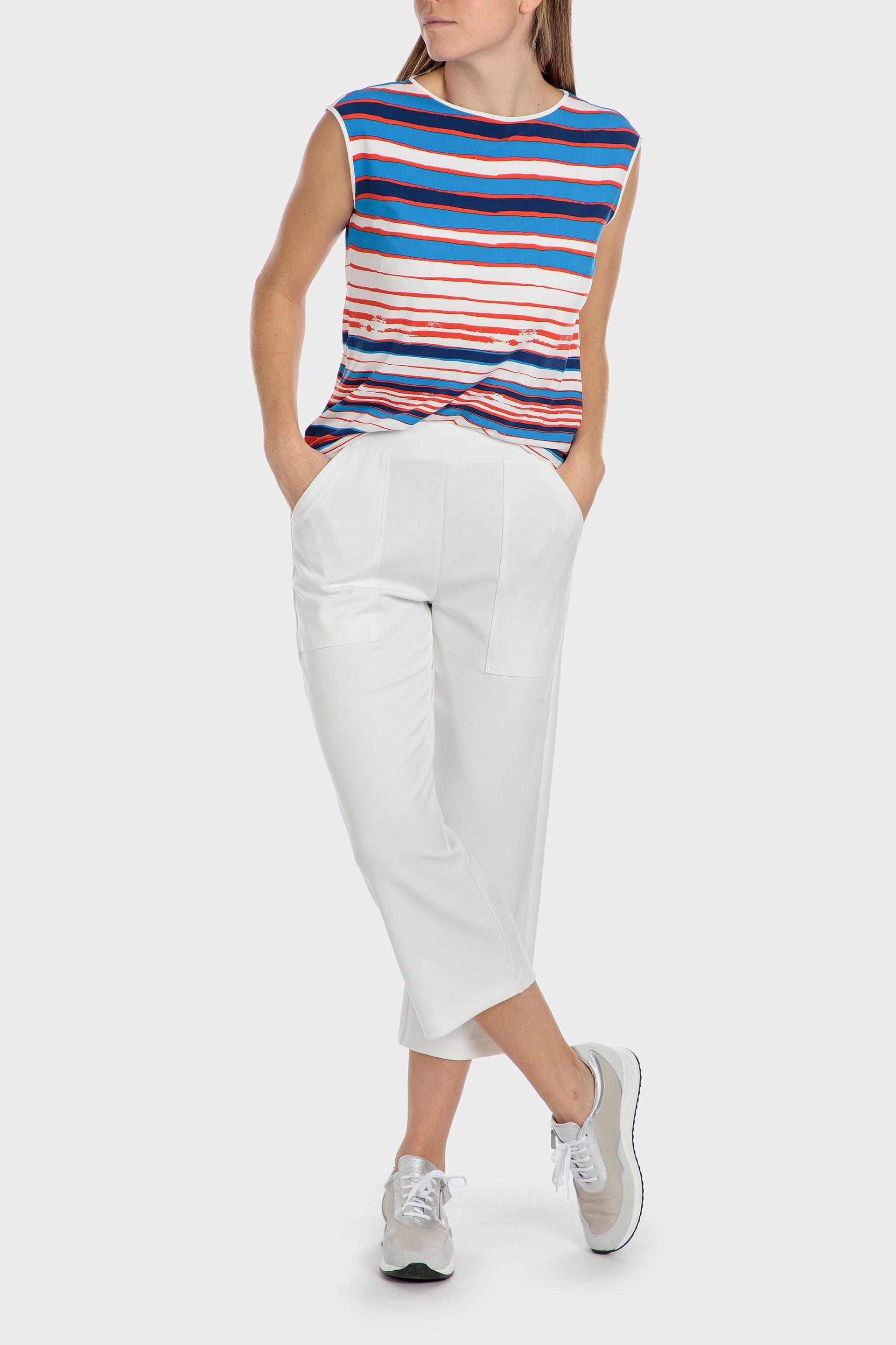 Multicolor Striped Vest Top, , large image number 2