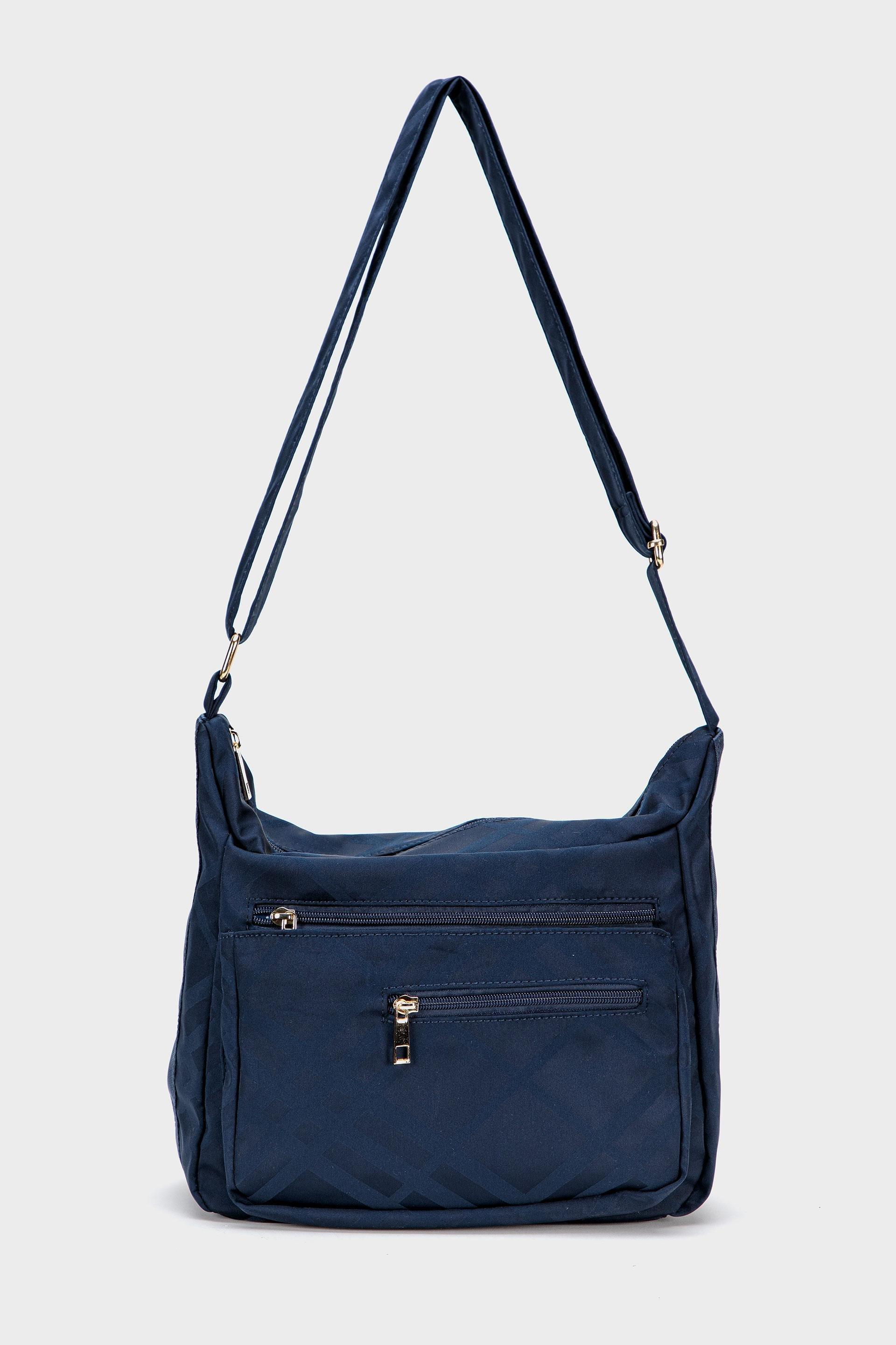 Navy Nylon Bag, , large image number 0