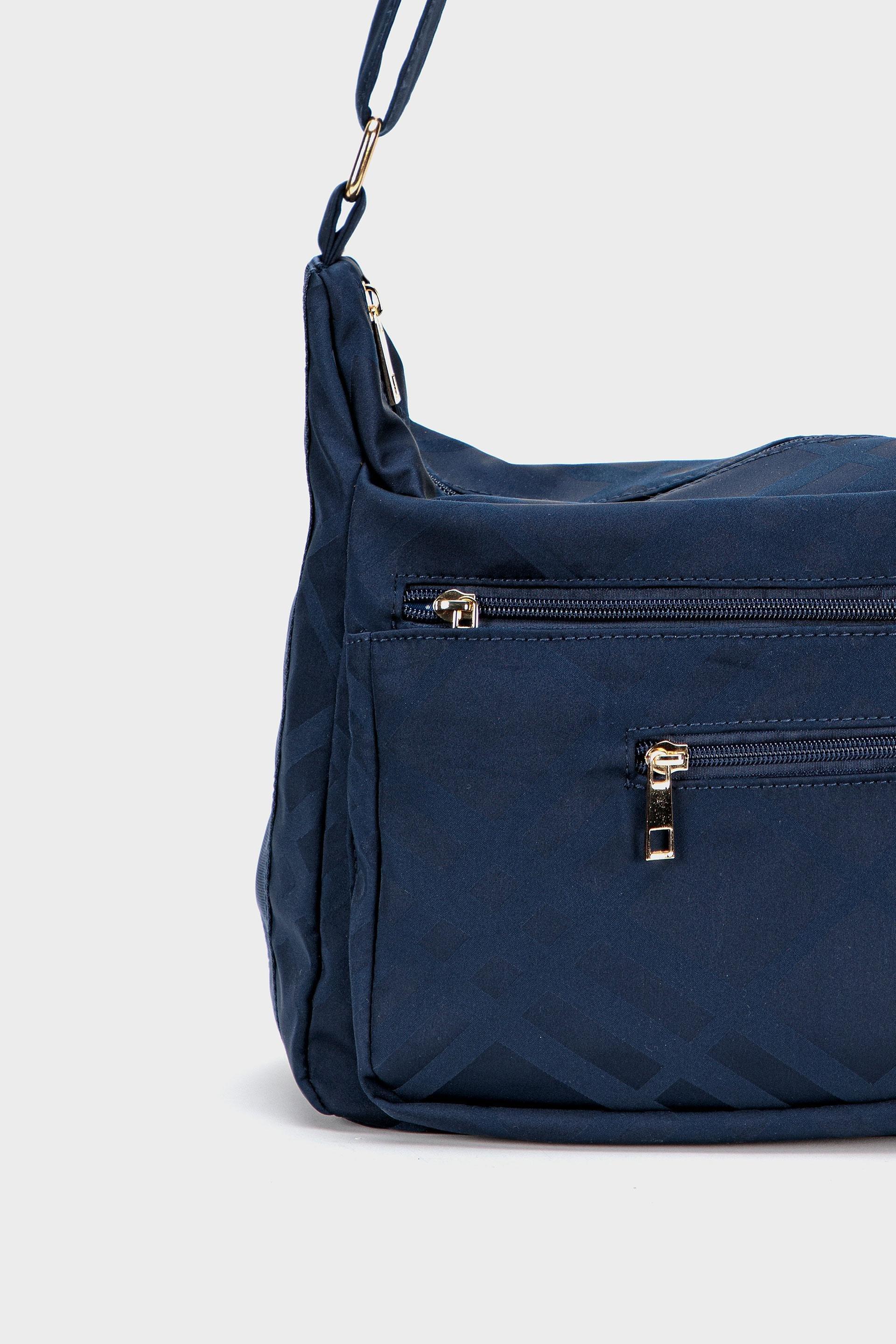 Navy Nylon Bag, , large image number 1