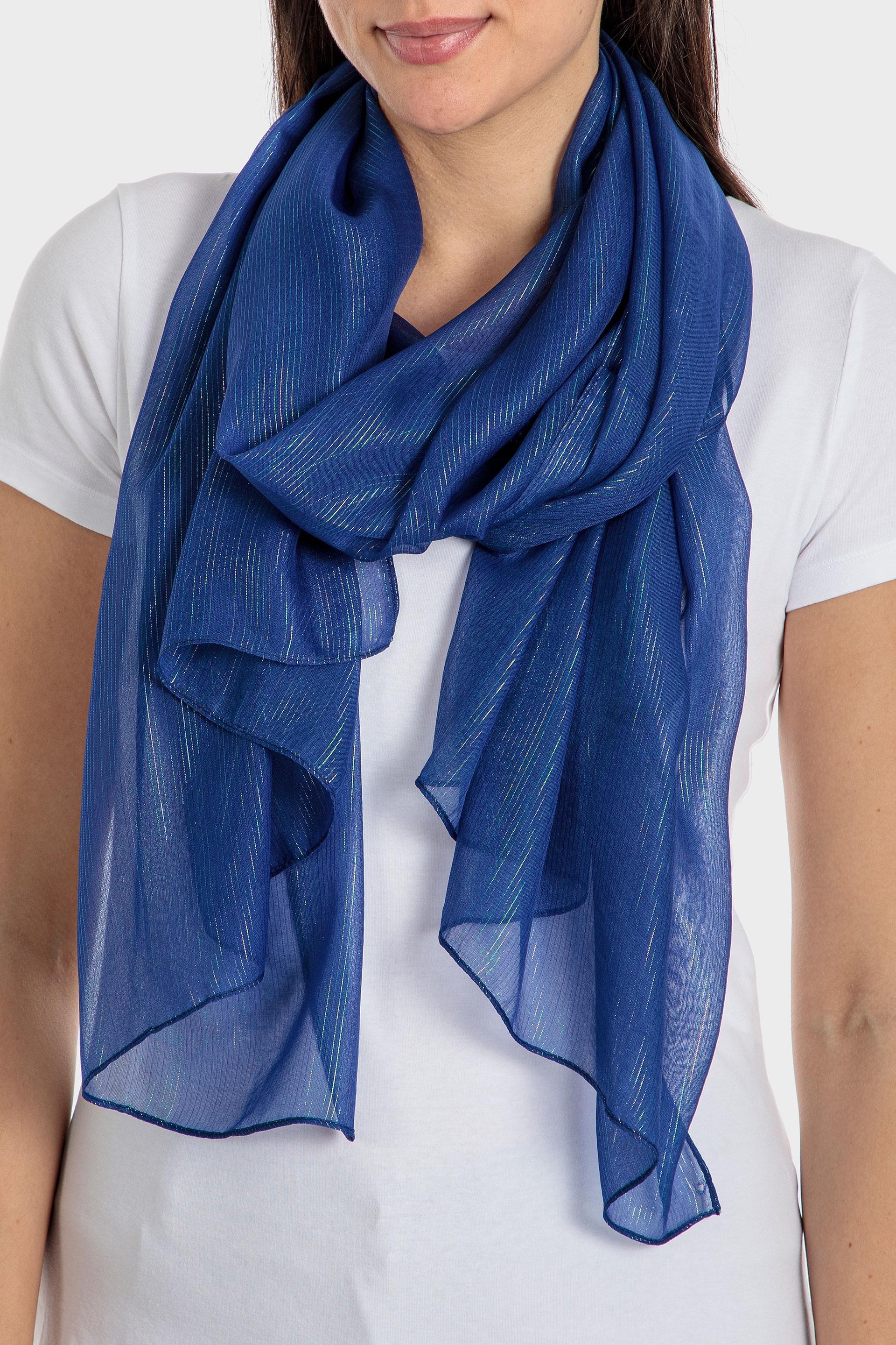 White Shiny Pashmina, , large image number 0