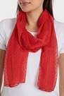 Punt Roma - Red Textured Scarf