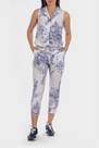 Punt Roma - White Cashmere Print Trousers
