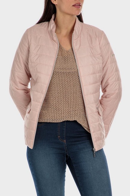 Punt Roma - Pink Parka With Pockets