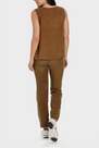 Punt Roma - Light Brown Solid Casual Shrug 