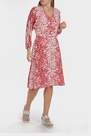 Punt Roma - Pink Abstract Print Dress