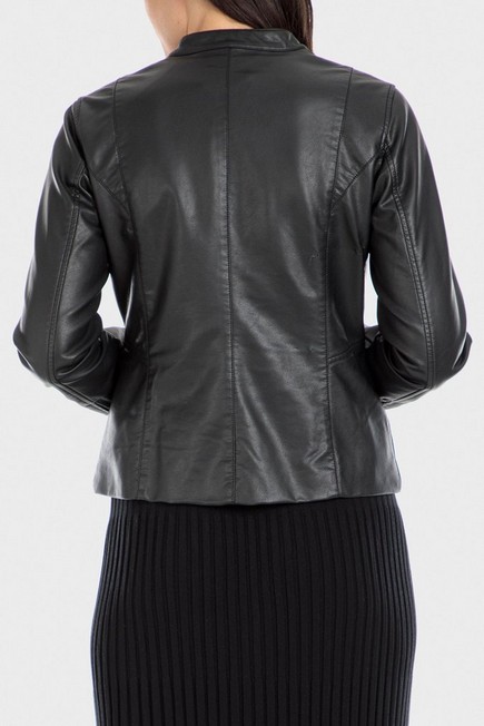 Punt Roma - Black Leather Jacket