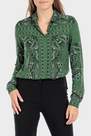 Punt Roma - Green Cashmere Print Shirt
