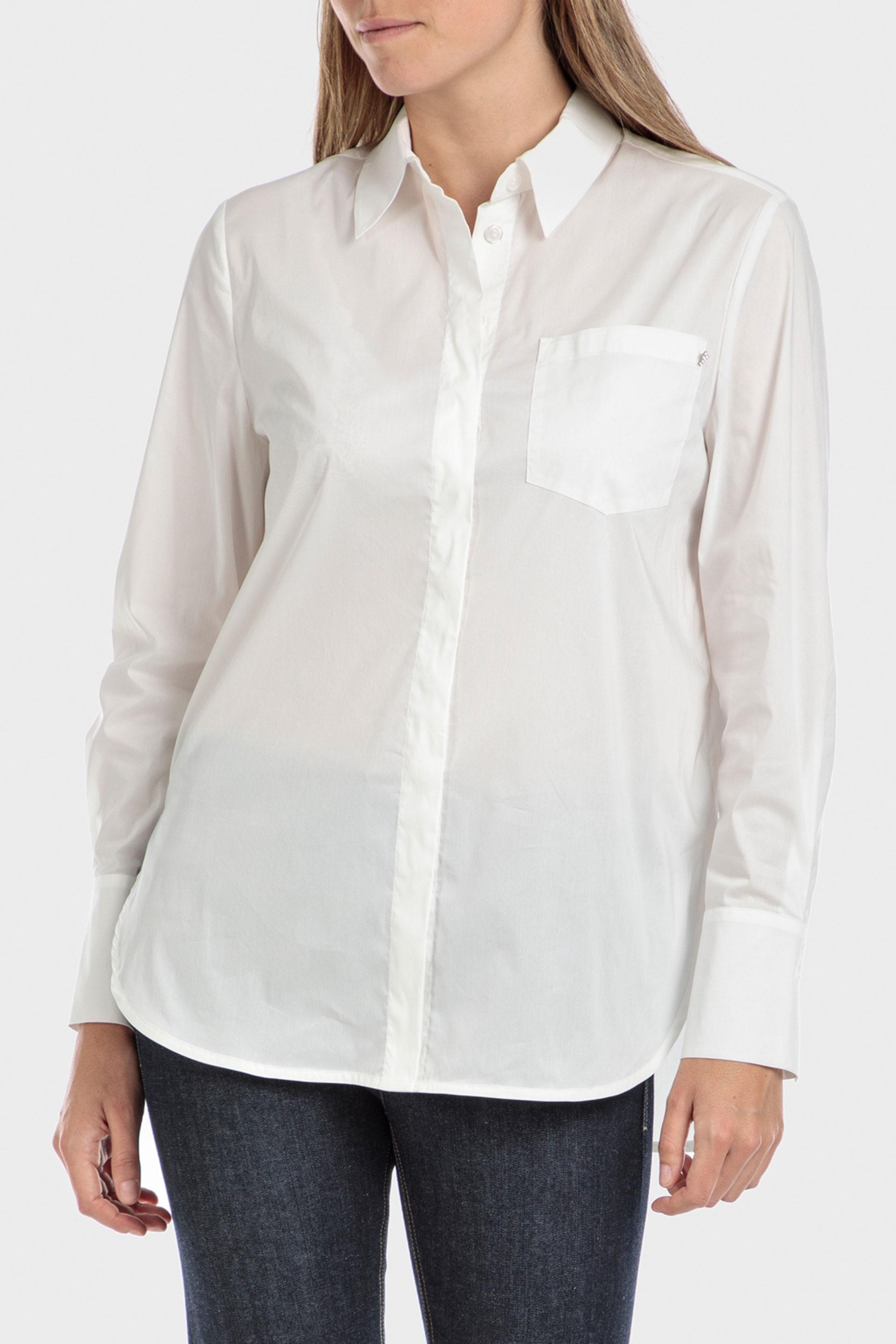 White Long Shirt, , large image number 0