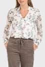Punt Roma - White Floral Blouse