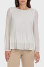 Punt Roma - Pleated blouse