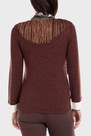 Punt Roma - Brown Silk Scarf T-Shirt