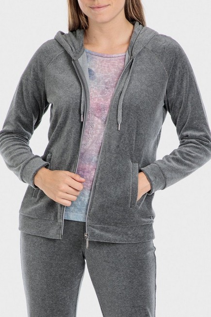 Punt Roma - Grey Hoodie Sweatshirt