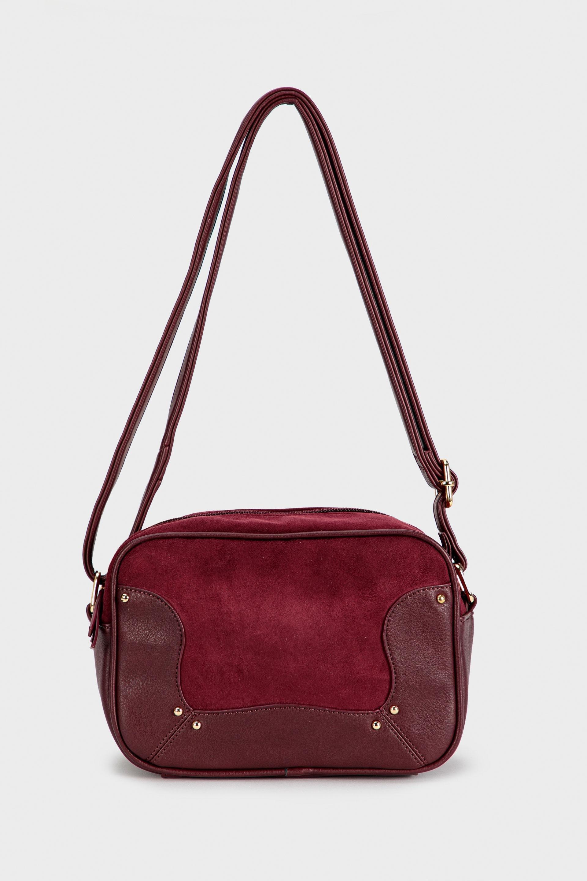 Maroon Shoulder Bag, , large image number 0