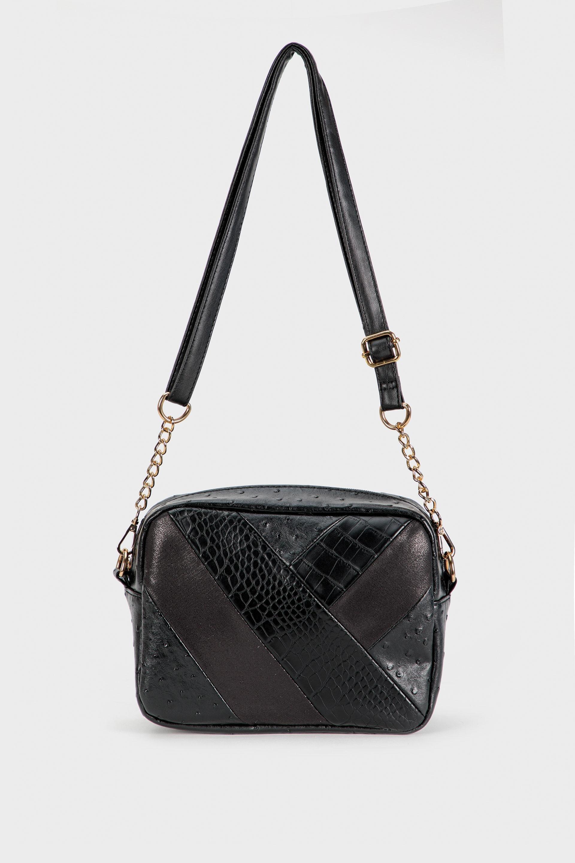 PATCHWORK SHOULDER BAG, , large image number 1