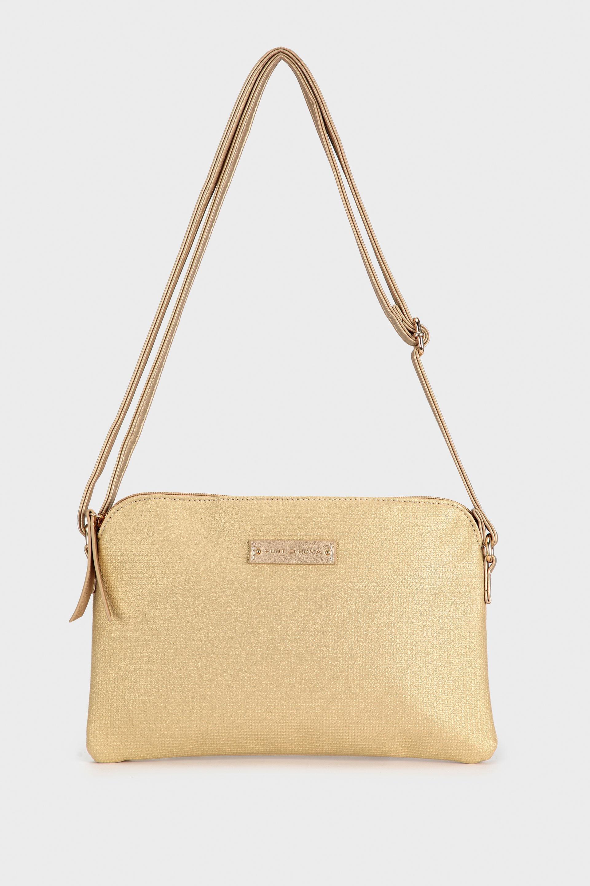 Gold Pocketbook Style Bag, , large image number 0