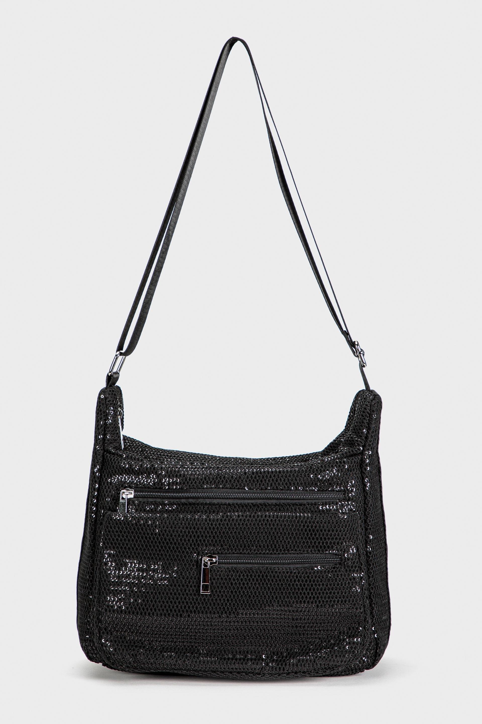 Black Glossy Bag, , large image number 0