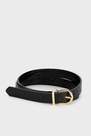 Punt Roma - Black Leather Belt