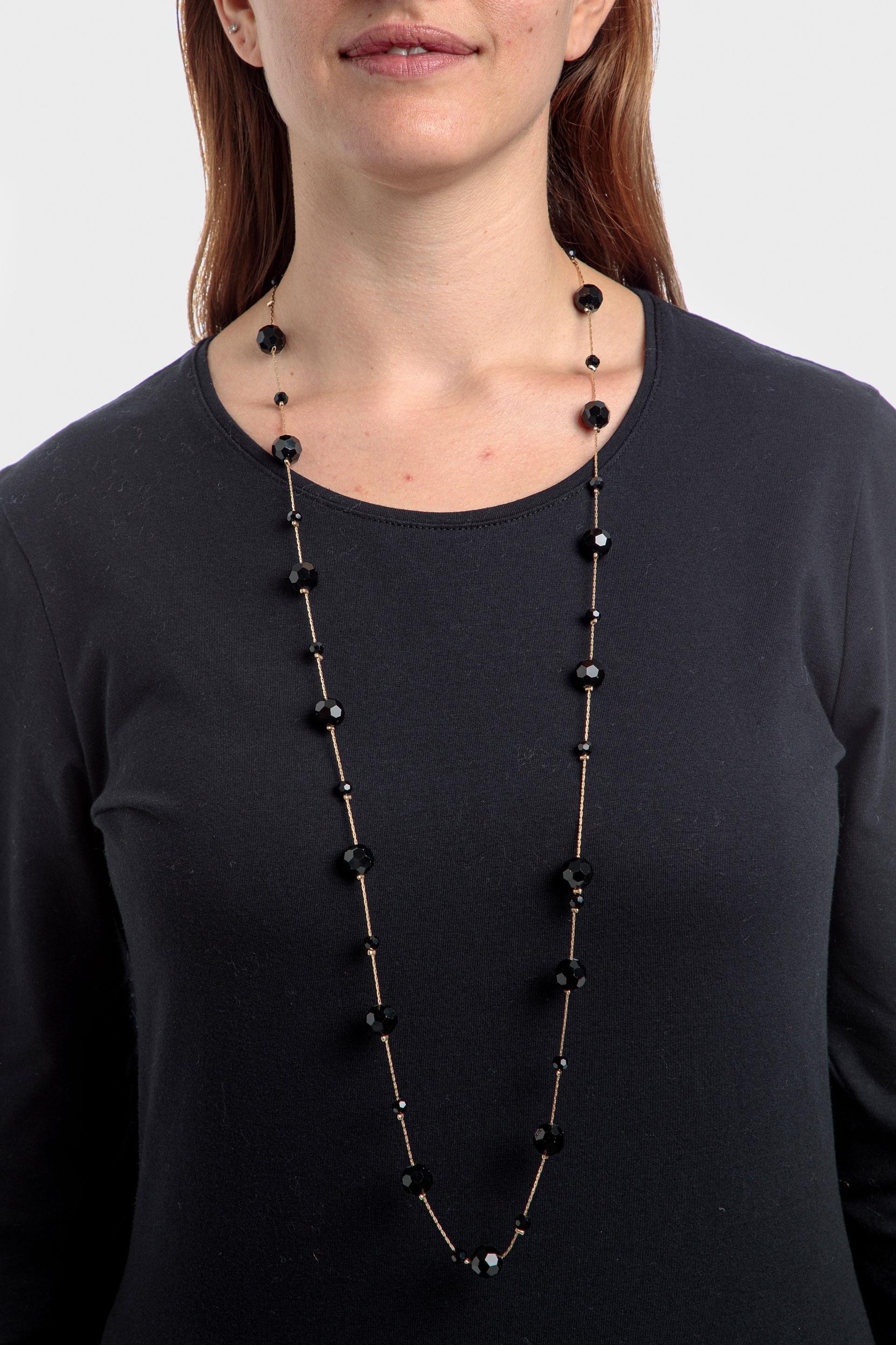 Gold Long Necklace, , large image number 0