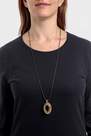Punt Roma - Brown Long Wooden Necklace