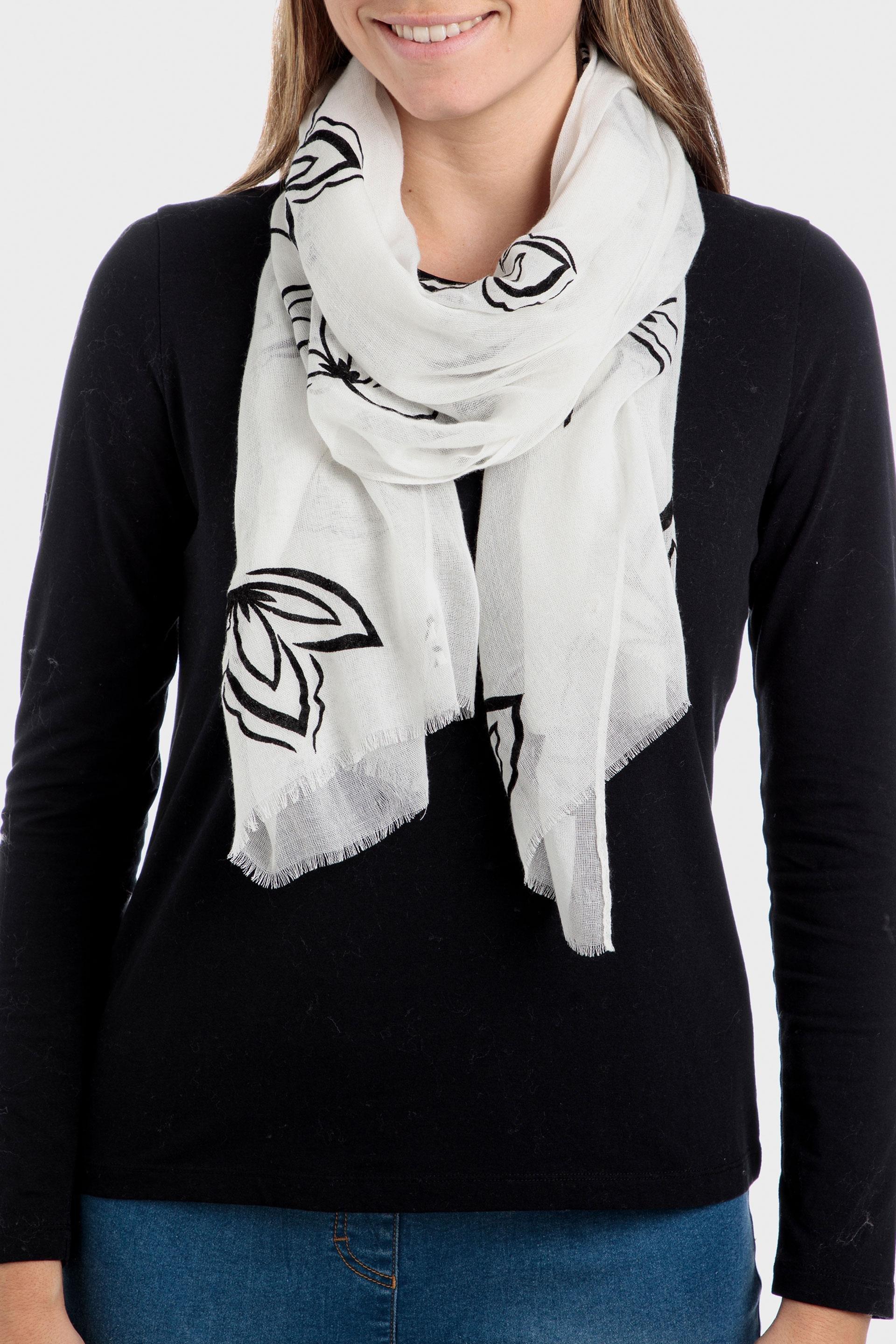Leaves pashmina, , large image number 0