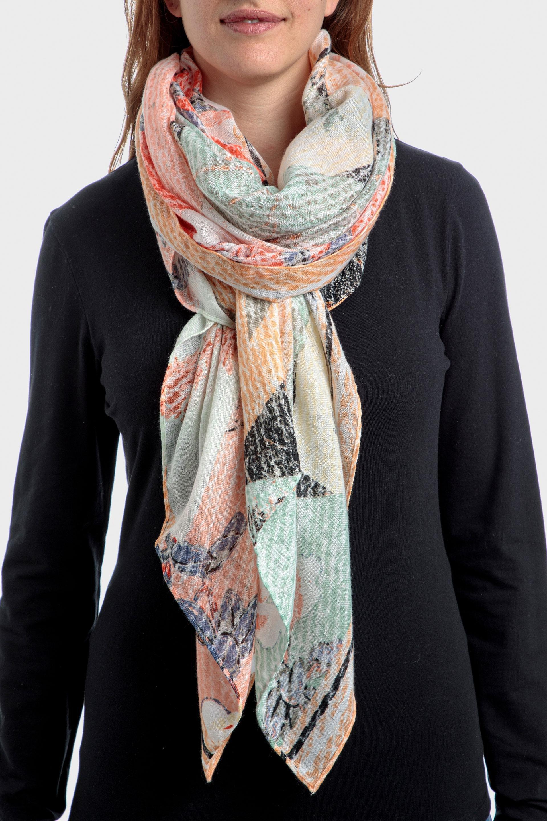 Patchwork pashmina, , large image number 0