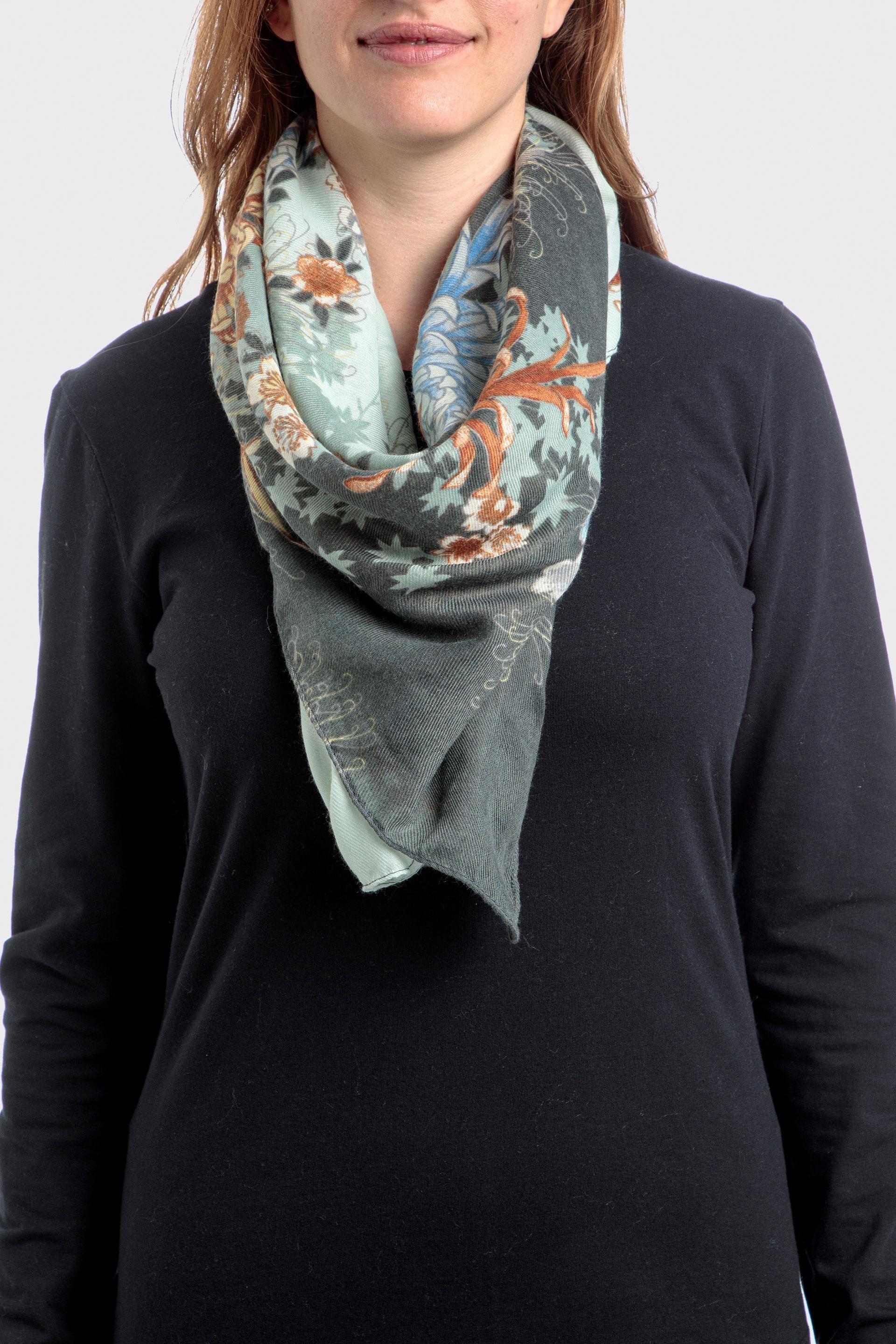 Floral pashmina, , large image number 0