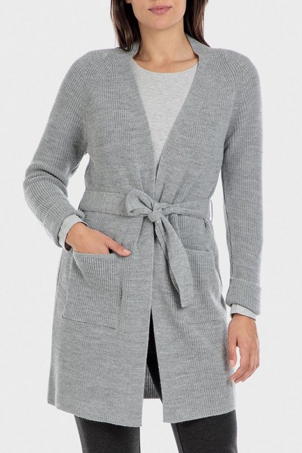 Punt Roma - Grey Long Pockets Jacket