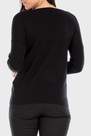 Punt Roma - Black Batwing Sleeve Sweater