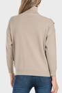 Punt Roma - Grey Turtleneck Sweater