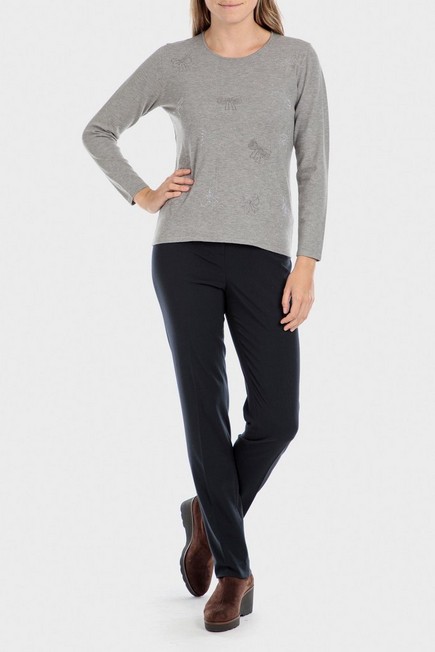 Punt Roma - Grey Bows Sweater