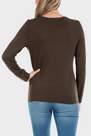 Punt Roma - Khaki Basic Sweater