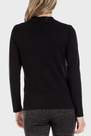 Punt Roma - Black Basic Semi Turtleneck Sweater