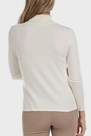 Punt Roma - White Basic Turtleneck Sweater