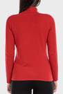 Punt Roma - Red Basic Turtleneck Sweater