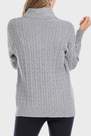 Punt Roma - Grey Braid Sweater