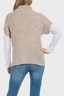 Punt Roma - Beige Metallic Thread Sweater