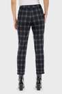 Punt Roma - Navy Checked Trouser