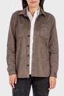 Punt Roma - Brown Suede Overshirt