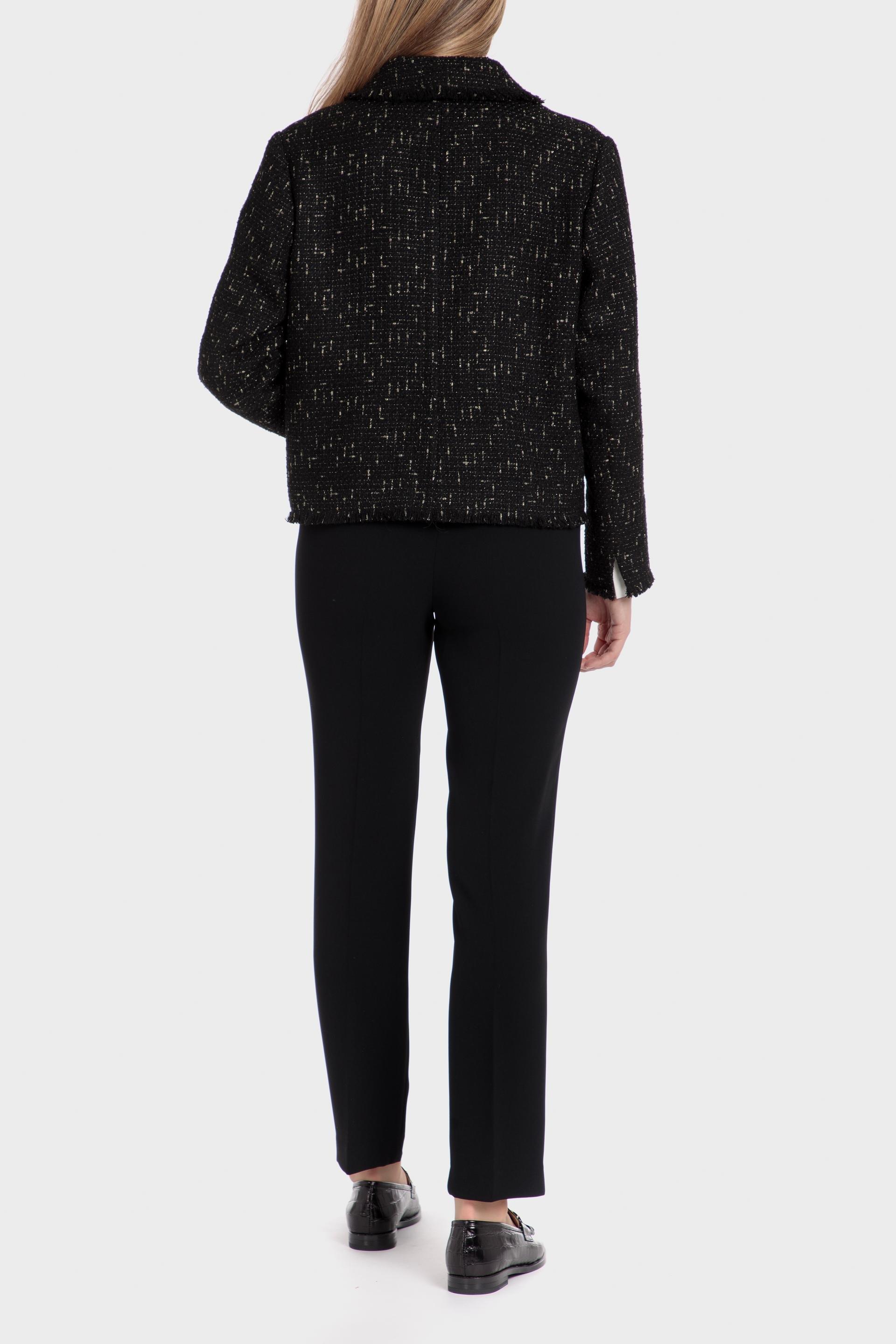 Black Casual Jacket, , large image number 3