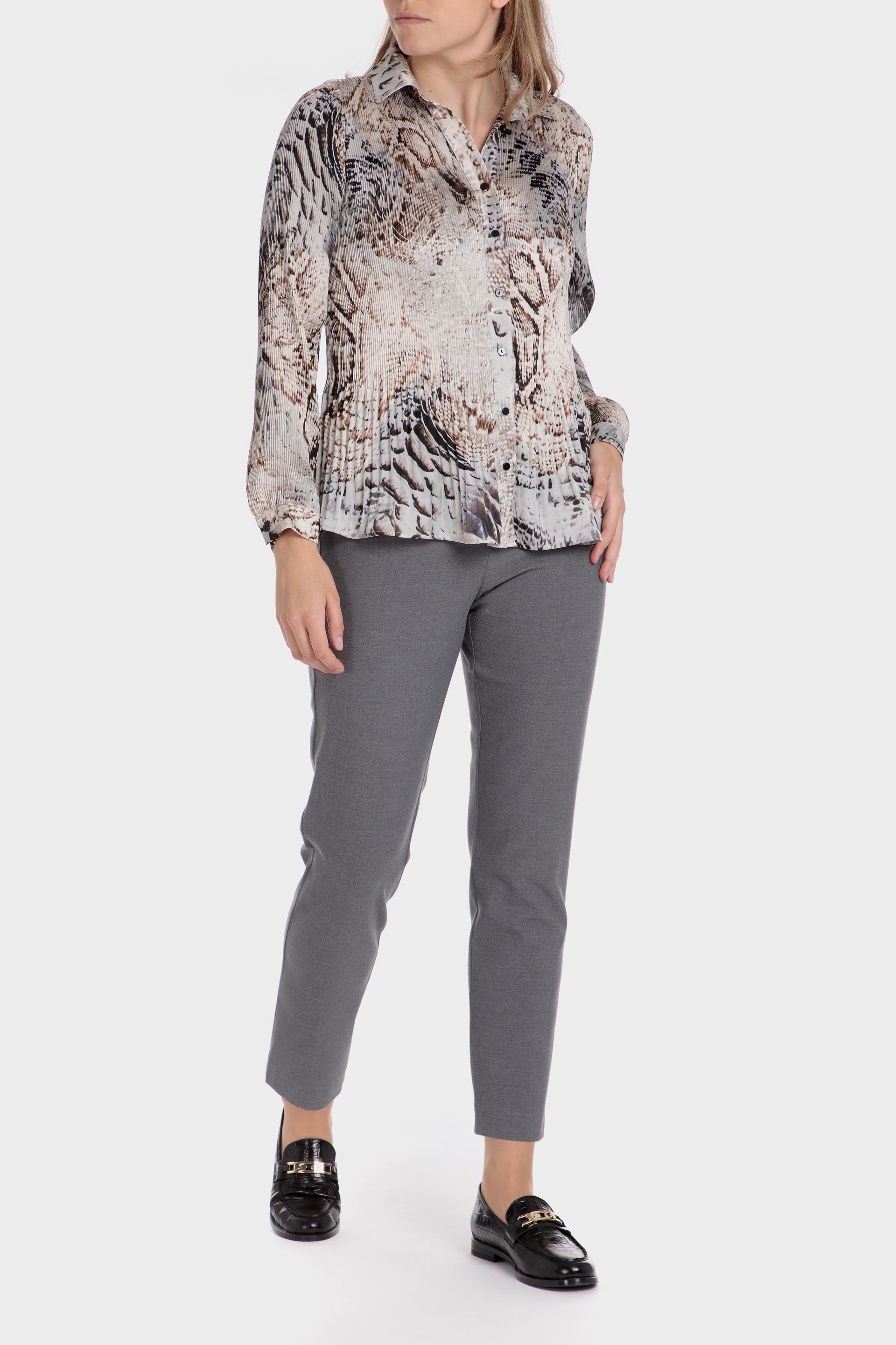 Animal Print Button Down Shirt, , large image number 1