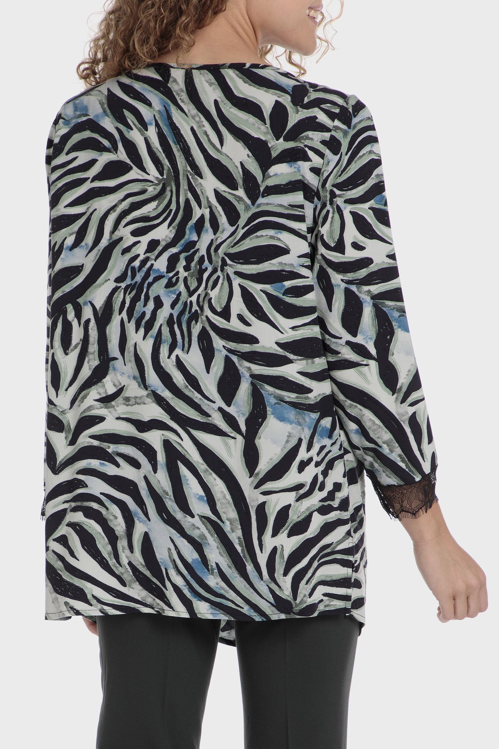 Multicolour Animal Pattern Blouse, , large image number 2