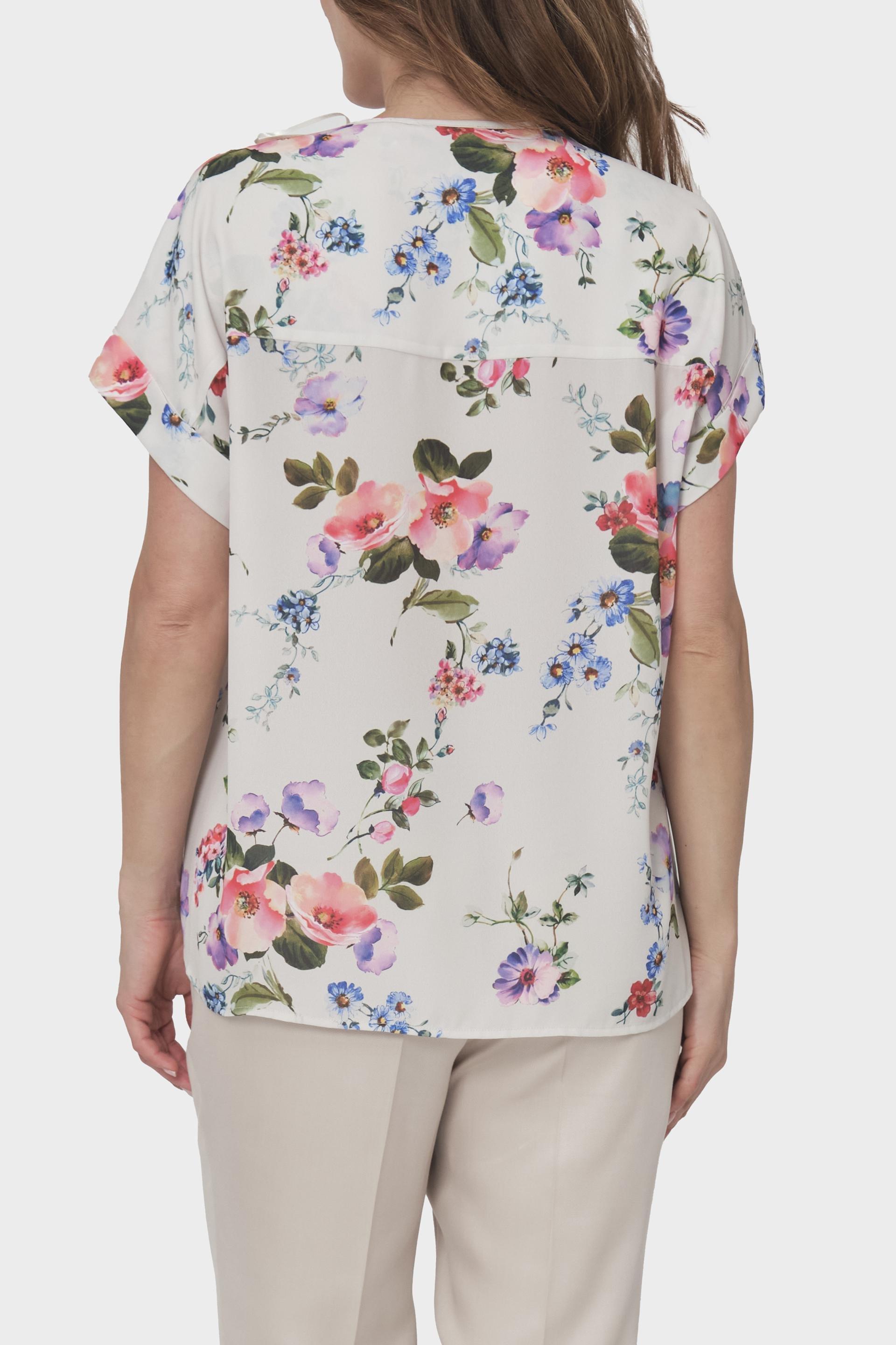 Floral Print Blouse, Beige Sand, large image number 4