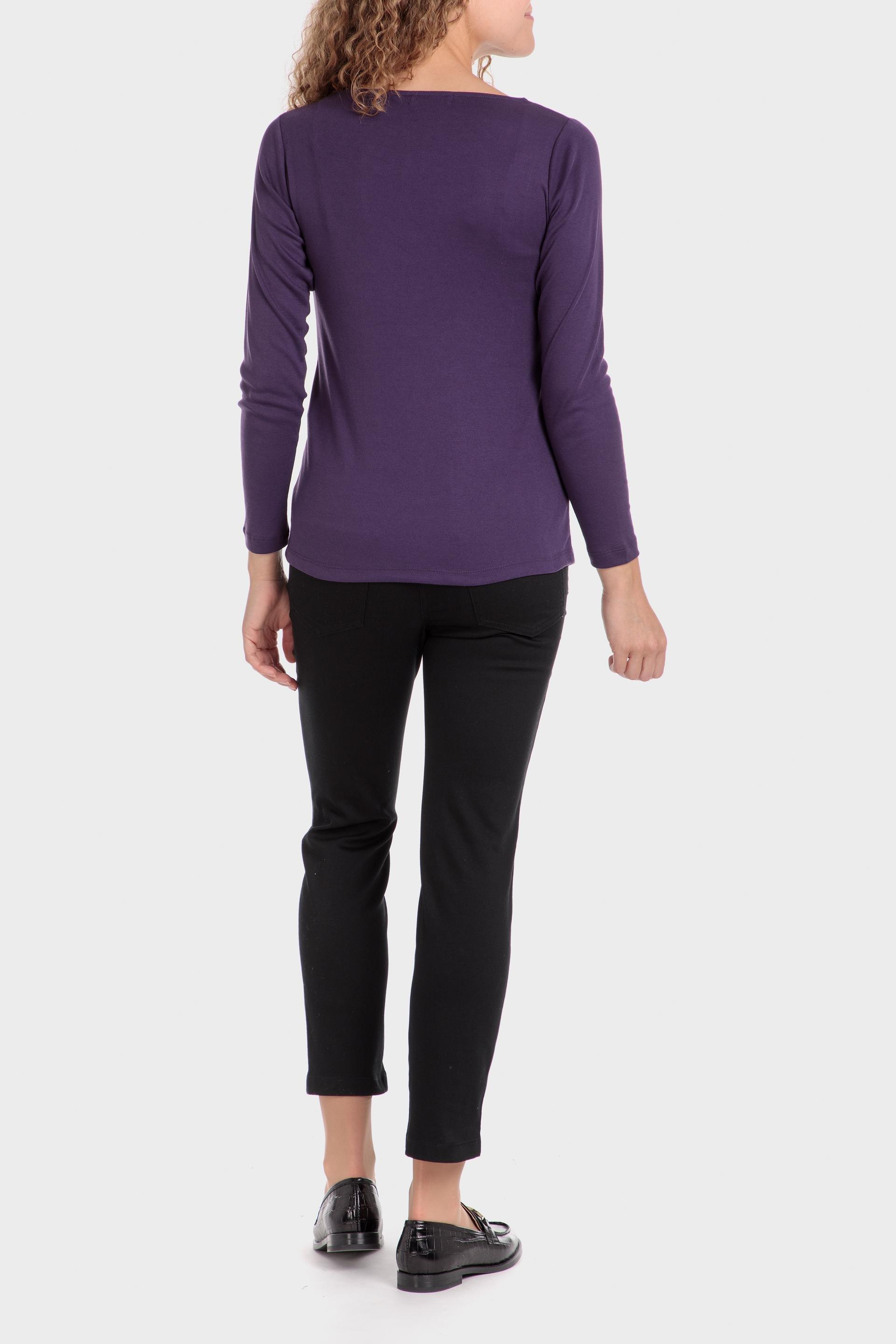 Purple Long Sleeve T-Shirt, , large image number 3