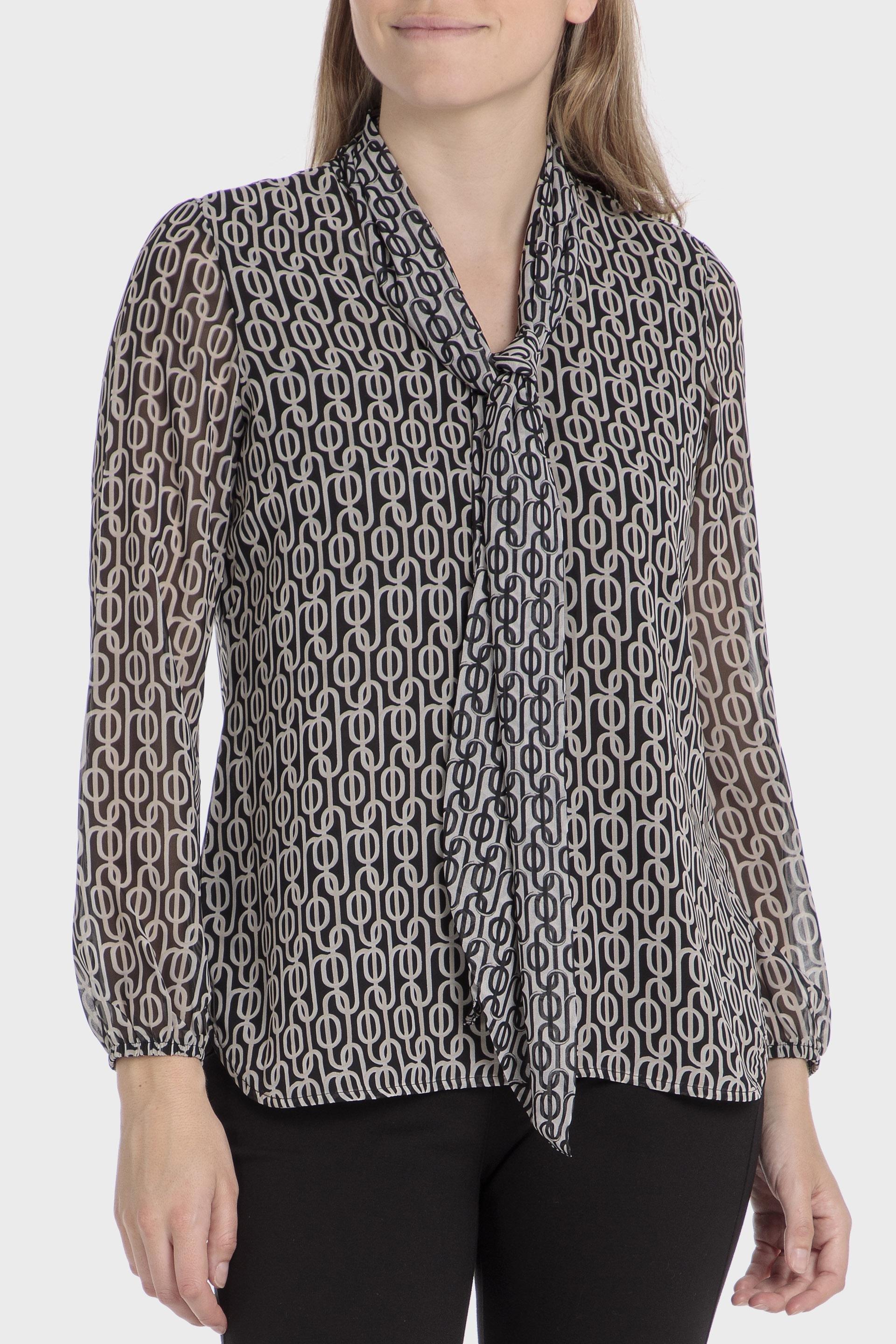 T-Shirt With Foulard, , large image number 0