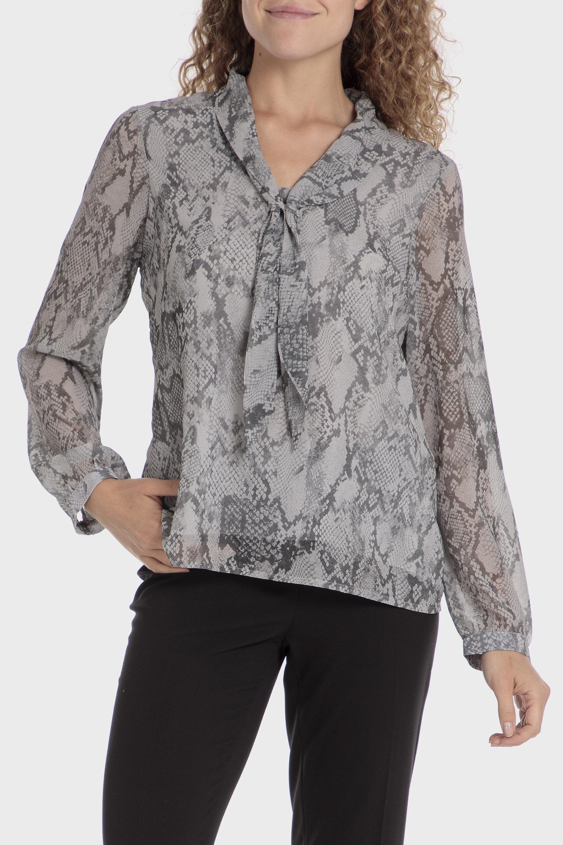 Grey Animal Print T-Shirt, , large image number 2