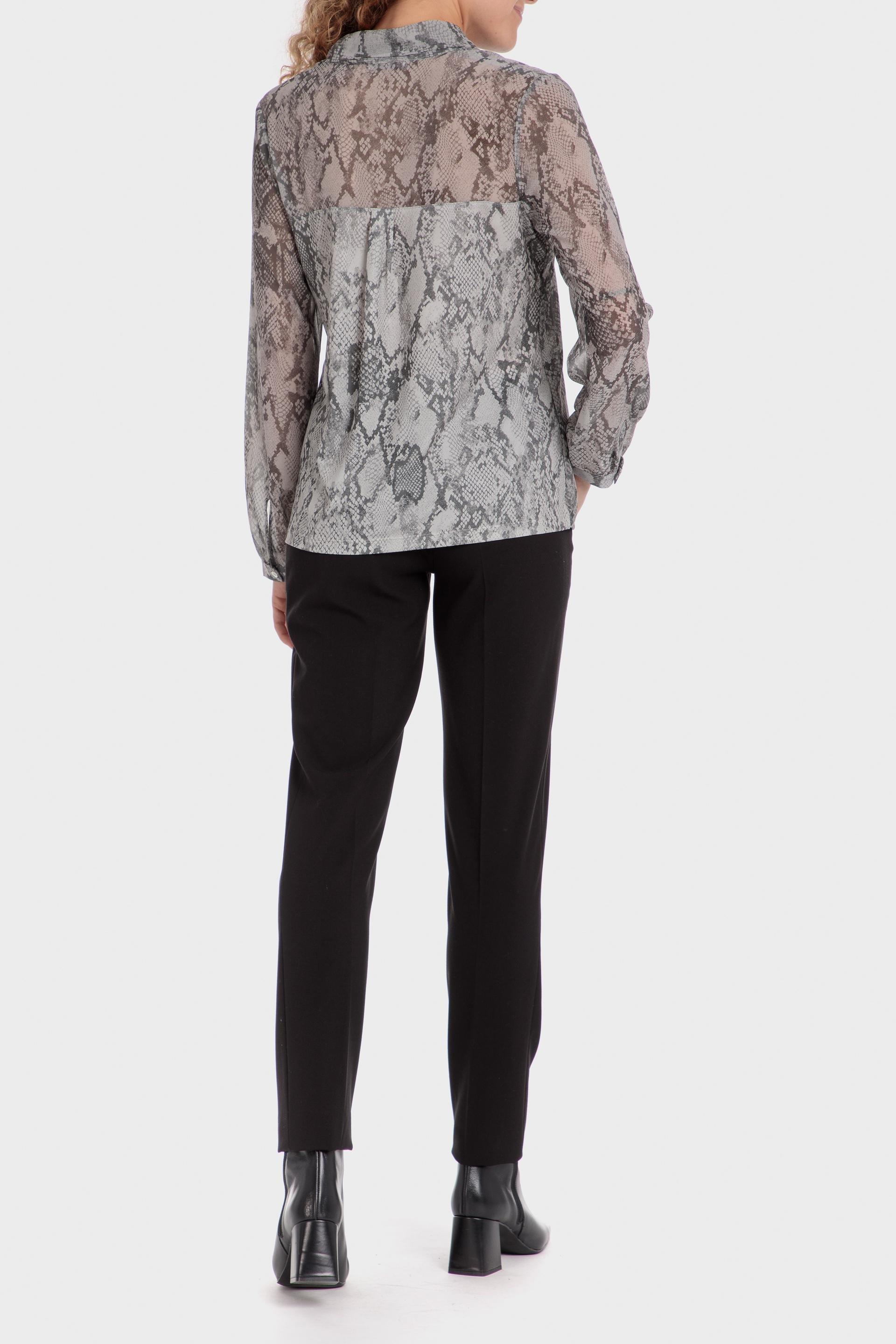 Grey Animal Print T-Shirt, , large image number 3