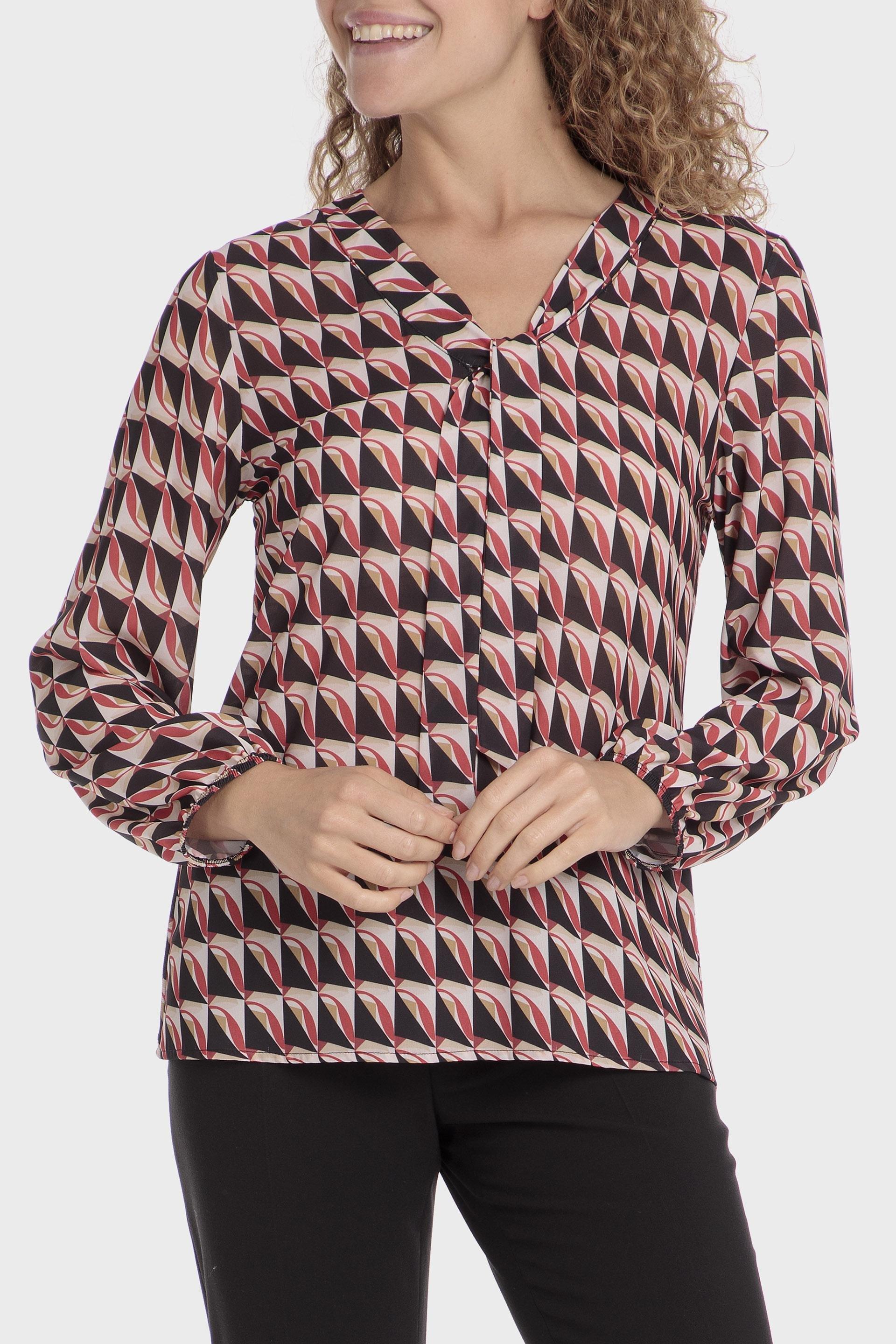 Multicolour Printed Blouse, , large image number 0