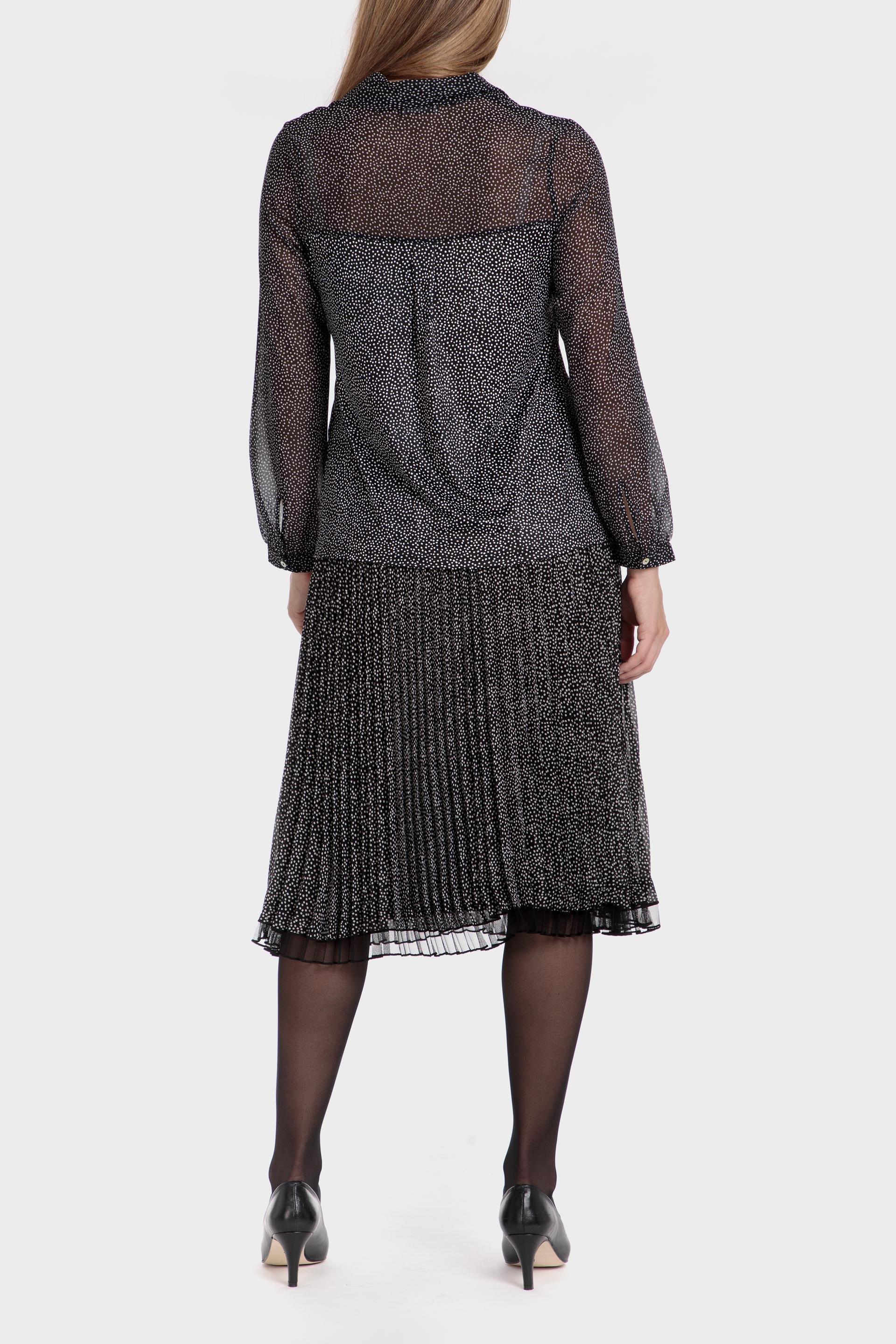 Black Polka Dot Blouse, , large image number 3